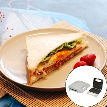 Pannini Maker 750W Mini Domáce Vafle sendvičovač Raňajky Pečenie EÚ Plug MOLF