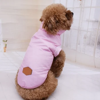 Pet Teplý Kabát Zimný Psov, Oblečenie Šteňa Zahustiť Vesta Kostým Chihuahua Teddy Psa Pevné Blúzka pre Malé Psy