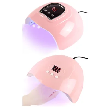 Pink/White UV LED Lampa Na Nechty, Vlasy 6W/54W/36W Ľad Svietidlo Pre Manikúru, Gélové Nechty na Čítanie Sušenie Lampa Pre Gél Laku