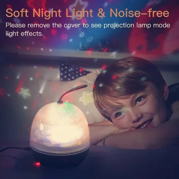Planetárium Nočné svetlo domov projektor rotujúce hviezdy projektor lampa dieťa, dieťa spí romantický farebné LED USB prenosné svetlo