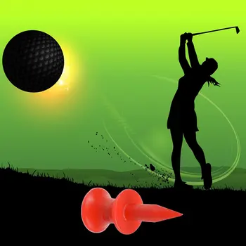 Plastové Golf Tees Farbou Tees Nastaviť Golf Loptu Nechty Prenosné Učebné Pomôcky Odolné Gule Stojí Palice