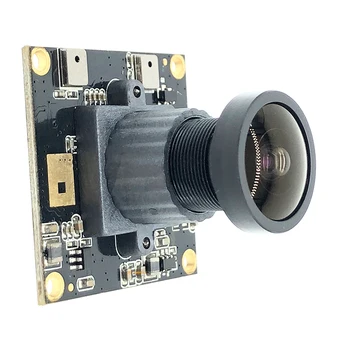 Plug play 1080P HD 150° širokouhlý CCTV Kamera, 3MP UVC H. 264 Široký Dynamický 30FPS USB Modul Kamery Podpora audio