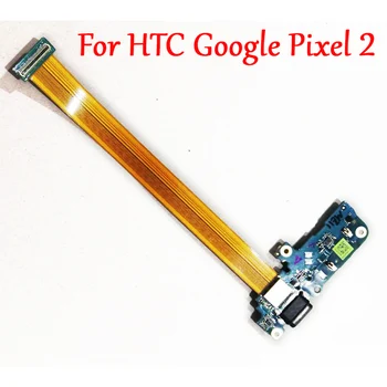Port USB nabíjací dock konektor nabíjania mikrofón rada Flex Kábel Náhrada Za Google Pixel 2 Príslušenstvo Zväzky Časti