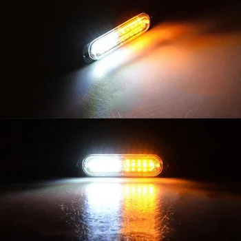 Povrchu Svetlometu Auto-Styling Truck Led Výstražné Lampy Strobo Núdzové Osvetlenie Blikajúca Žltá Auto Truck LED Núdzový Maják na Čítanie