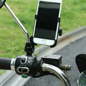 Požičovňa Mobilný Telefón Držiak na Motocykel Mobil Držiak na Riadidlá Bike Klip Stojan GPS Mount Držiak Telefónu Príslušenstvo