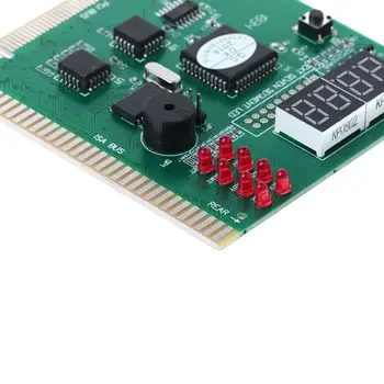 Pre 4Digit PC Počítač Diagnostické Karty Doske Doske POST Tester PCI ISA
