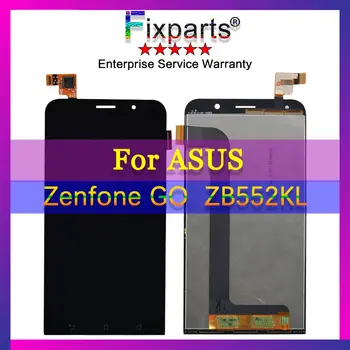 Pre ASUS ZenFone ÍSŤ ZB552KL LCD Displej S Dotykovým displejom Дигитайзер Zhromaždenie Testované 5.5