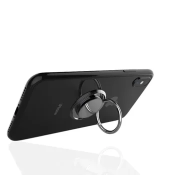 Pre Asus Zenfone Max Pro M1 ZB601KL Späť Krúžok Držiak Držiak Telefónu Prípade Kryt Telefónu TPU Mäkké Silikónové Prípadoch ZB602K X00TD X00TDB