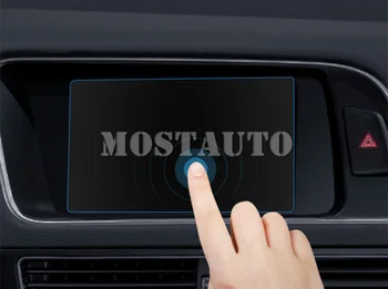 Pre Audi Q3 Q5 6.5 Palcový Tvrdeného Skla GPS Navigácie Screen Protector 2009-1pcs Auto Doplnky Interiéru Auta Dekor