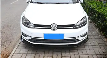 Pre GOLF ABS Zadný Nárazník Difúzor Chránič Pre 2018-2019 Volkswagen GLOF 7.5 Telo držiak nárazníka vzadu Predné lopatu pery zadný spojler