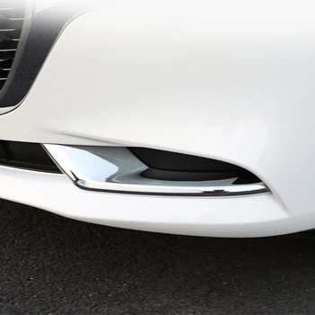 Pre Mazda 3 Axela 2019 2020 Auto Predné /Zadné Hmlové Svetlo Kryt Trim Späť Chvost Nárazníka FogLight Lampa Liatie Obloha