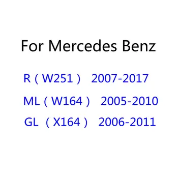 Pre Mercedes Benz W251 R Triedy R400 R350 R320 W164-ML X164 GL ML320 ML450 ML500 LED Dvere Auta Svetlo Logo Premietacie Ghost tieň