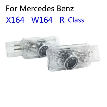 Pre Mercedes Benz W251 R Triedy R400 R350 R320 W164-ML X164 GL ML320 ML450 ML500 LED Dvere Auta Svetlo Logo Premietacie Ghost tieň