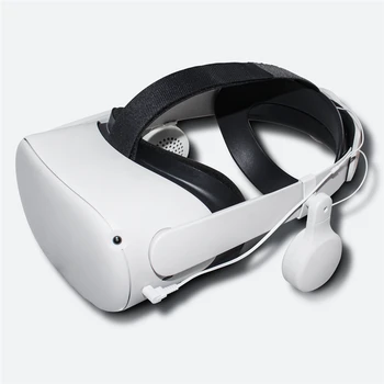 Pre Oculus Quest 2 VR Sklo VR Headset Nastaviteľné Hluku Izolačné Slúchadlá