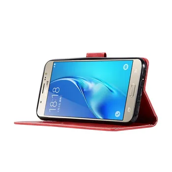 Pre Samsung Galaxy J5 Prípade Samsung J5 Prípade Wallet PU Kožené Telefón puzdro Pre Samsung J5 J500 J500H J500F SM-J500F