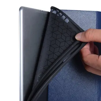 Pre iPad 2019 Prípade Držiak Ceruzky Funda Pre iPad mini 5 Prípade 9.7 T PU Kože Flip Cover Full-zapuzdrené Kremíka Flexibilné Shell