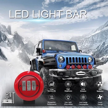 Predaj Kolo Bar Pracovné Svetlo Pre Off Road truck 4WD SUV 4x4 Vozíky 30W 6000K Svetlá Pracovné Svetlo Bar
