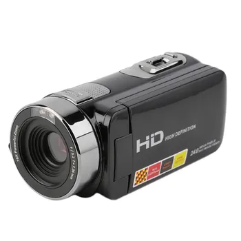 Prenosné 270 Stupňov Otočná 3.0 Palcový 1080P 16X Zoom 24MP Digitálna videokamera DV Videokamera HD