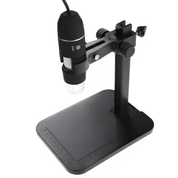 Prenosné USB Digitálny Mikroskop 1000X 8 LED 2MP Endoskopu zväčšovacie sklo Kamera HD CMOS Senzor + Výťah Stojan USB Mikroskop Stôl Loup