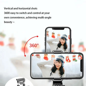 Profesionálne Selfie Stick Statív Integrované Rozšírené Telefón Stojan s Bluetooth Remote Pre IOS a Android Mobil
