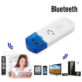 Profesionálny USB, Bluetooth Stereo Audio Music Bezdrôtový Prijímač Adaptér pre Auto Reproduktor Podpora Handsfree Funkcia