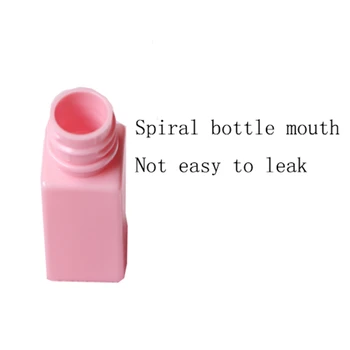 Prázdna Fľaša 10Pcs Ženy Plastové 30ML Prázdne Kozmetické Kontajnerov RUŽOVÁ Parfum Spray Fľaše na Cestovanie