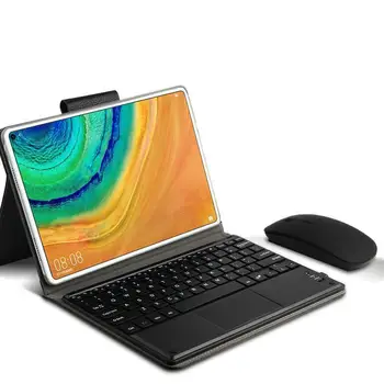 Prípad Pre Huawei MatePad Pro 10.8 MRX-W09 AL09 Bluetooth klávesnicu, Ochranný Kryt, PU Kožené MRX-W19 AL19 10.8