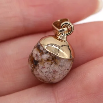 Prírodný kameň Prívesok Bean tvarované Nádherné čaro pre Šperky, Takže DIY náušnice Náhrdelníky Náramky Príslušenstvo 13x18mm