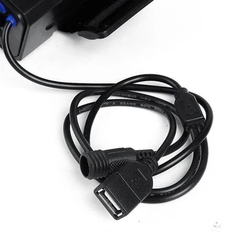 Príslušenstvo Trvanlivé Nepremokavé Cyklistické Lampa Ochranné USB Port Bývanie Praktické Prenosné 8.4 V Prípade Batéria