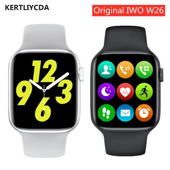 Pôvodné IWO W26 Smart Hodinky Série 6 1,75 palec plne Dotykový Displej EKG PPG Srdcového tepu Bluetooth Hovor K8 PRO Smartwatch