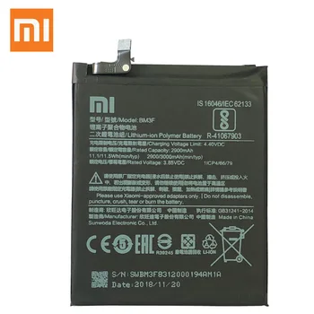 Pôvodný XIAO Náhradné Batérie BM3F Pre Xiao 8 MI8 M8 Transparentné Prieskum Edition Autentické Telefón Batéria 3000mAh