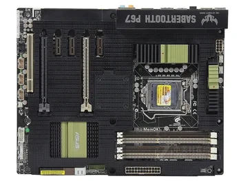 Pôvodný dosky pre ASUS SaberTooth P67 LGA 1155 DDR3 32GB pre i3 i5 i7 P67 Ploche motherborad doprava Zadarmo
