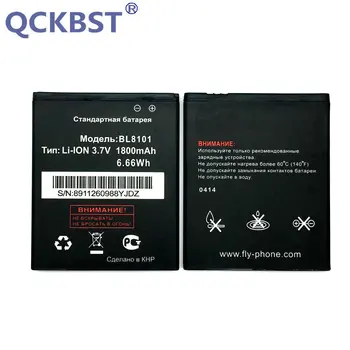 QCKBST Nové Lietať BL8101 1800mAh Batéria Pre Lietať IQ455 Mobilný Telefón, Originálne Náhradné Batérie Na sklade kódu Sledovania
