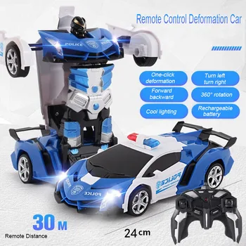 RC Auto Transformácie Roboty Športové Vozidlo, Model Roboty Hračky, Diaľkové Pohode RC Deformácie Autá Deti Hračky, Darčeky Pre Chlapcov