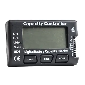 RC CellMeter-7 Digital Kapacita Batérie Checker LiPo Život Li-ion, Nicd NiMH Napätie Batérie Tester Kontrola CellMeter7