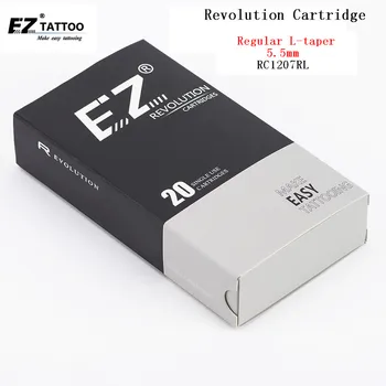 RC1207RL EZ Revolúcie Tetovanie Ihly Kazety Kolo Vložkou pre Systém s Tonerom a Rukoväte Tetovanie Dodávka 20 ks /box