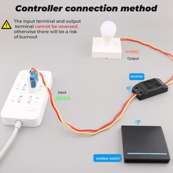 RF433 WiFi DIY Smart Switch Modul Časovača Hlas Diaľkové Ovládanie Pre Inteligentné Automatizácia Inteligentné Života/Tuya Pracovať S Alexa Domovská stránka Google