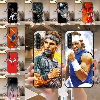 Rafael Nadal Tenis Telefón puzdro Pre Xiao Redmi Poznámka 7 7A 8 8T 9 9A 9S 10 K30 Pro Ultra black trend funda tpu hoesjes luxus