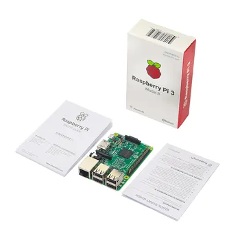 Raspberry Pi 3 Model B+ABS Prípade+Adaptér+Kábel HDMI+Chladiaci Ventilátor+8G Class 10 SD Karta+Hliníkový Chladič+Gamepad pre RPI 3