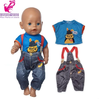 Reborn Baby Doll Oblečenie 43 cm Pre 17Inch Bábiky Oblečenie, Hračky, Bábiky Outwear Deti Darček k Narodeninám