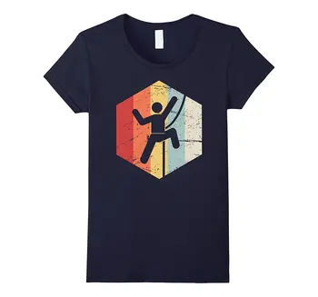 Retro Climberinger T-Shirt Homme Kvalitné Letné Módy Krátky Rukáv Muž Predaj Tričko