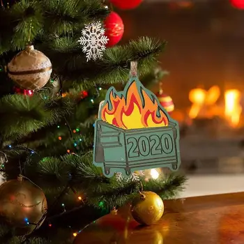 Rodina Osobné Vianočné Prívesok Sporák Kolo Keramické Koša Prívesok Môže Dekorácie Oheň J2N5