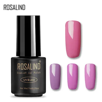 Rosalinda 7ml uv gellak Nail Art Pre Manikúru Soak Off vernis gél Semi Trvalé UV Gél Hybrid Lak