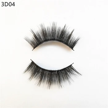 Ručne vyrábané prírodné hrubé Očné riasy wispy make-up rozšírením nástrojov 3D Faux noriek objem vlasov soft falošné mihalnice