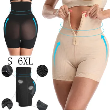 S-6XL Plus Veľkosť Ženy celého Tela Shapewear Underbust Chudnutie Polovice stehna Shaper fajasTummy Ovládanie Plynulá Popôrodná Telo Pletenca