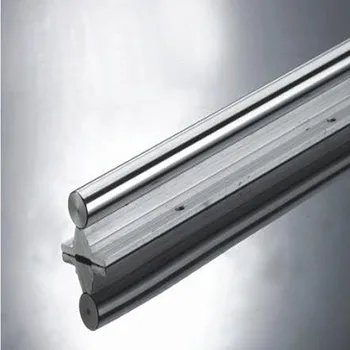 SBR10 lineárne sprievodca dĺžka koľajníc 1350mm pochrómovaný ochladzovací pevného sprievodca hriadeľa pre CNC