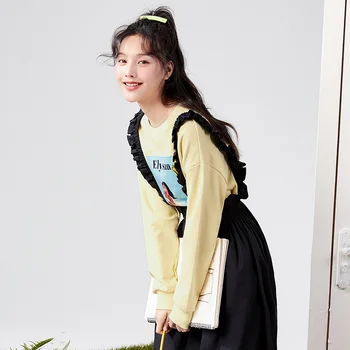 SEMIR Sveter ženy jeseň 2020 nové voľné kolo krku pulóvre, blúzky, kórejská verzia trend dievča sladké krásy oblečenie