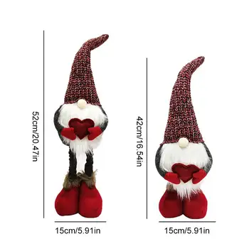 Santa Claus Bábika Vianočné Dekorácie Pre Domov Veselé Vianočné Ozdoby, Dekorácie Firmware Nový Rok Dekor Darček Vianočné Oblečenie Pre Bábiku