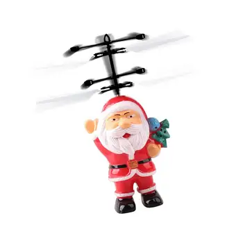 Santa Claus Obrázok Model Indukcie Infračervené Lietania Hračky RC Drone Dievča, Chlapec Vianočné Detí Darček Hračka