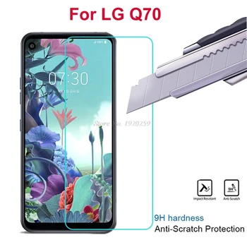 Screen Protector Pre LG Q70 LM-Q730N Tvrdeného Skla 9H Vysoko Kvalitné Mobilné Telefón ochranný Film na stiahnutie Q70 Displej Telefónu Sklo